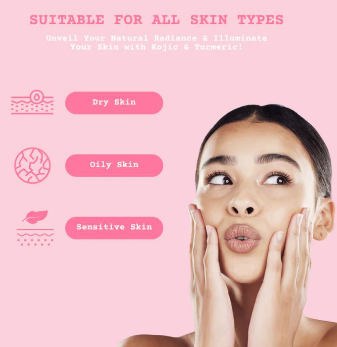 Turmeric & Kojic Acid Pads - 40 PADS