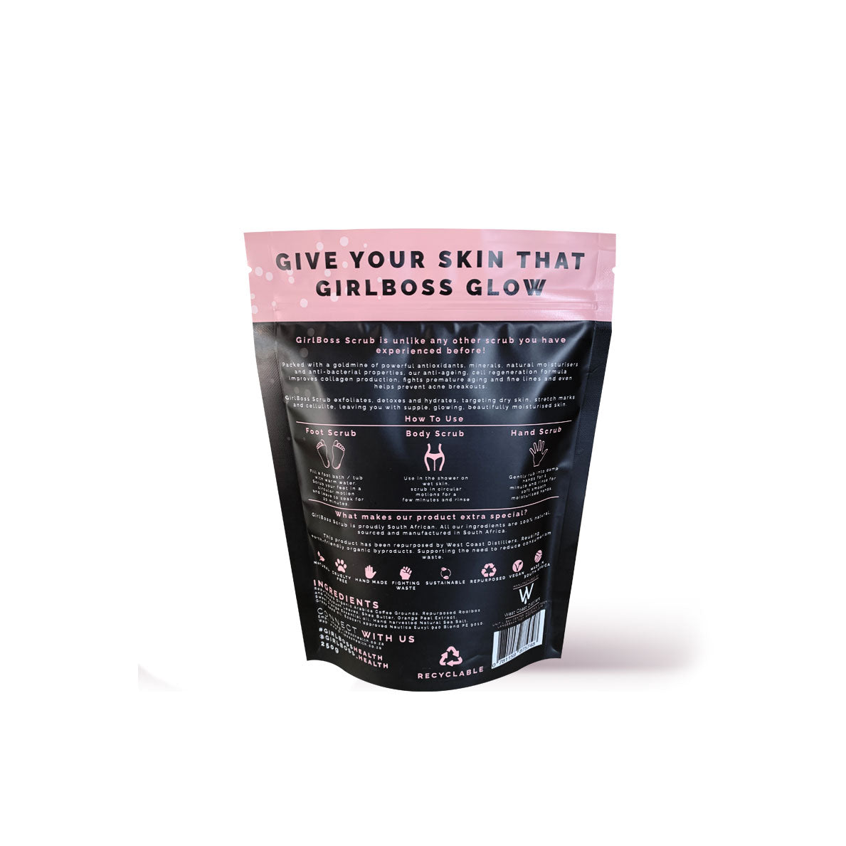 GIRLBOSS HEALTH BODY SCRUB BESTIES PACK