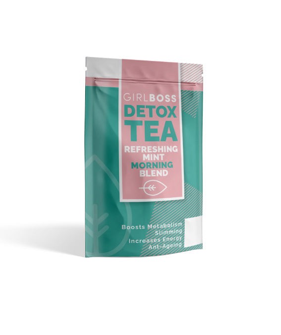 GIRLBOSS 21 DAY FLAT TUMMY DETOX TEA: MORNING BLEND