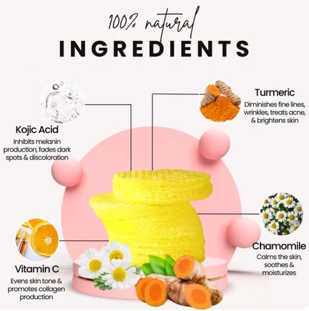 Turmeric & Kojic Acid Pads - 40 PADS